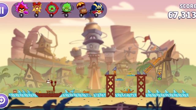 Angry Birds Reloaded: Wrecks & The City - Level 18 (3 Stars) IOS Gameplay Walkthrough (HD) смотреть онлайн