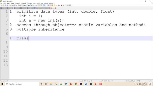 Is JAVA Pure Object Oriented Programming language ? смотреть онлайн