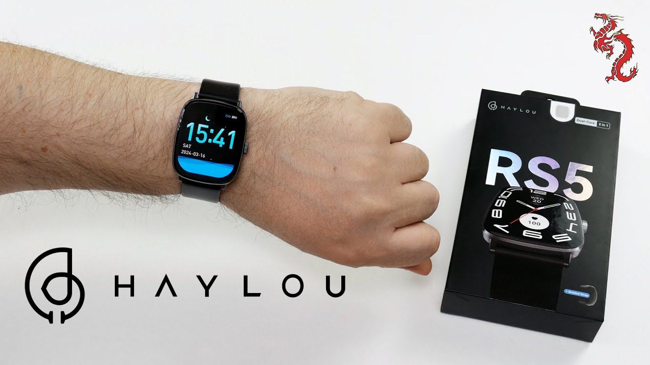 НОВЫЕ умные часы с БЕЗРАМОЧНЫМ 2" AMOLED экраном //HAYLOU RS5 смотреть онлайн