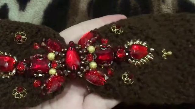 Повязка с ручной вышивкой от мастерицы Эльвиры Вязаловой смотреть онлайн