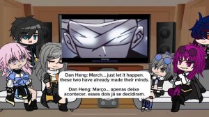 Honkai: Star rail react to rap do Gojo e Geto | Caminhos Opostos | Anirap ????