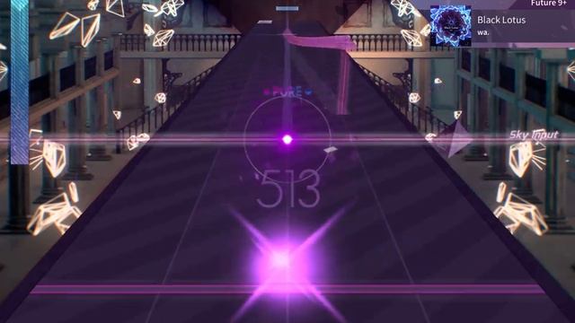 Arcaea v3.0 - Black Lotus (FTR 9+ - First Attempt) смотреть онлайн
