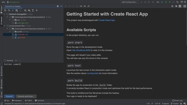 WebStorm Fundamentals: Add a Project to Git and GitHub смотреть онлайн