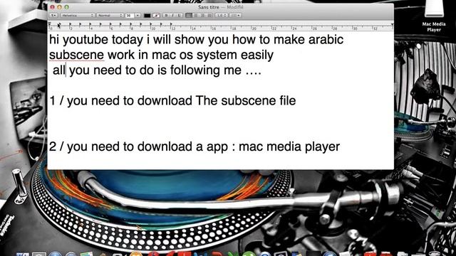 How to make arabic subtitle work on mac os 2014 смотреть онлайн