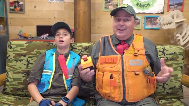 Park Ranger Treasure Hunters | ? T-Rex Ranch | Learning Videos for Kids - Explore With Me! смотреть онлайн