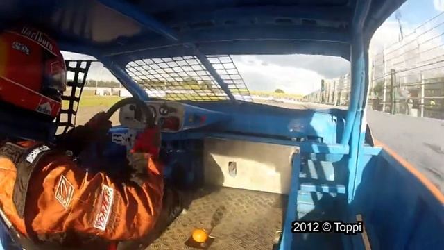 Posterholt Raceway 07-10-2012 Onboard Saloon Stockcar #77 3rd Heat (9'54) смотреть онлайн