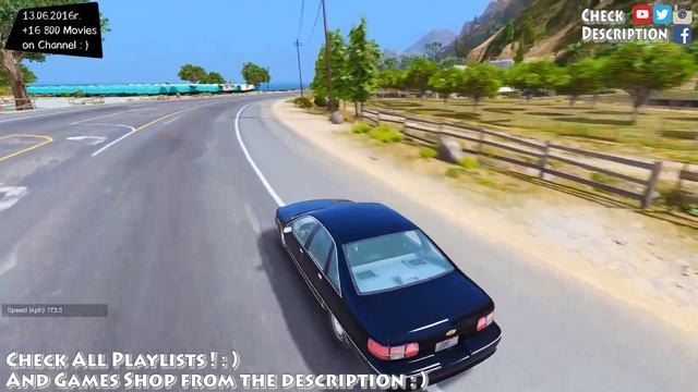 1994 Chevrolet Caprice - GTA V MOD | 2.7K / 1440p ! _REVIEW смотреть онлайн