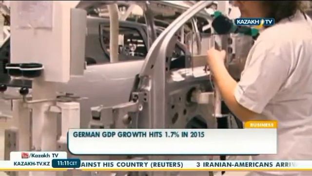 Рост ВВП Германии ускорился до 1,7% - KazakhTV смотреть онлайн