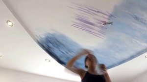 КАК НАРИСОВАТЬ НА ПОТОЛКЕ НЕБО