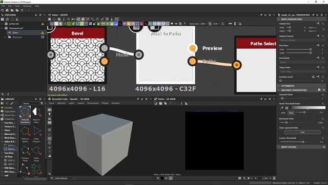 Introduction to Path nodes in Substance Designer смотреть онлайн