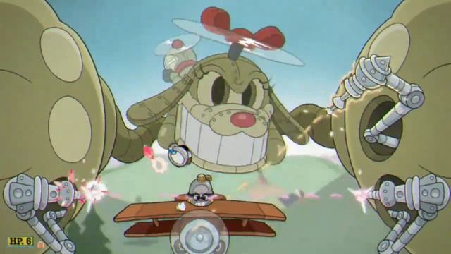 Cuphead - Howling Aces, Doggone Dogfight - S Rank (Mugman) смотреть онлайн