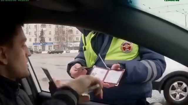 ДПС. Тверь. Развод за пешехода