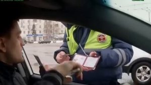 ДПС. Тверь. Развод за пешехода