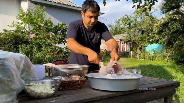 БАБУШКА ГОТОВИТ ХЛЕБ ТАНДУРИ Азербайджанская Кухня Деревенская Кухня Рецепты смотреть онлайн