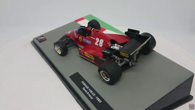 Ferrari 126 C3 - 1983 Rene Arnoux Centauria Formula 1 Auto Collection смотреть онлайн