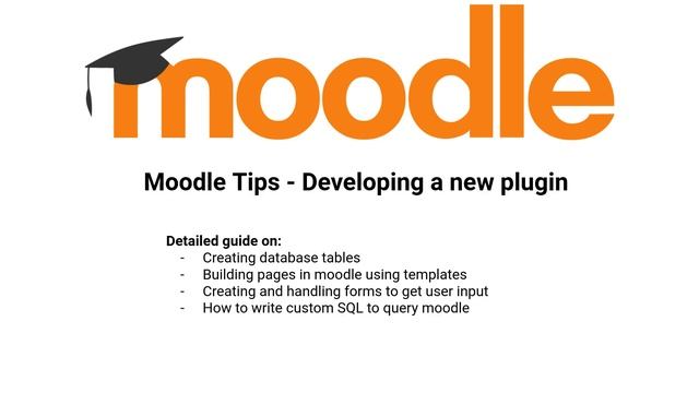 Moodle plugin developer tutorial - Introduction #1 смотреть онлайн