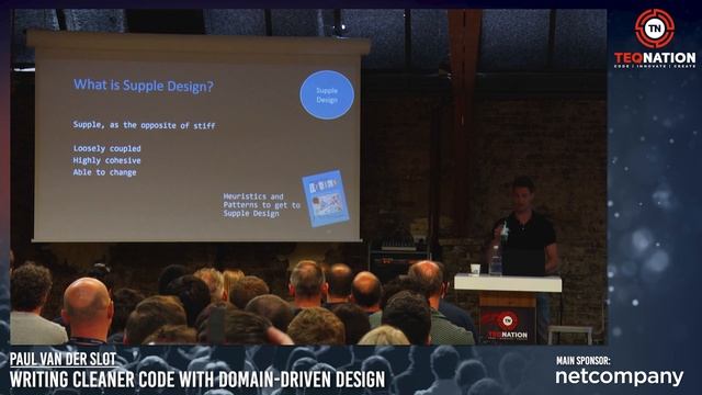 TEQnation 2022: Paul van der Slot - Writing cleaner code with Domain-Driven Design смотреть онлайн