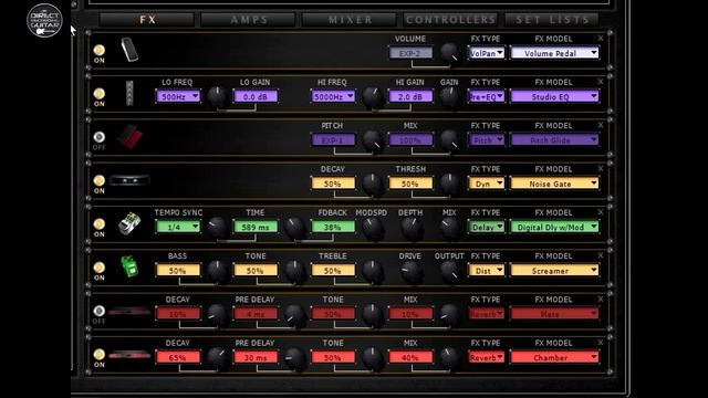 Line 6 POD HD500X SATCH Style Whammy, Wah, Distortion FREE Settings
