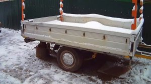 Одноосный или двухосный прицеп? Выбираю одноосный!