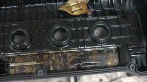 Замена прокладки клапанной крышки Хюндай Матрикс .