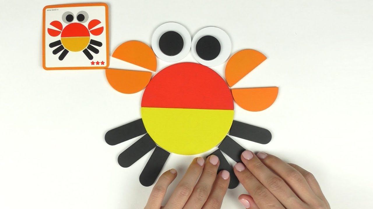 Деревянная мозаика "Забавные картинки" смотреть онлайн