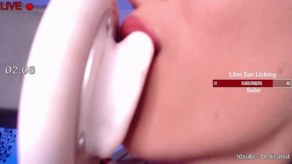 #1 ASMR Ear Licking, ear eating, roleplay. [ SharonQueen ]