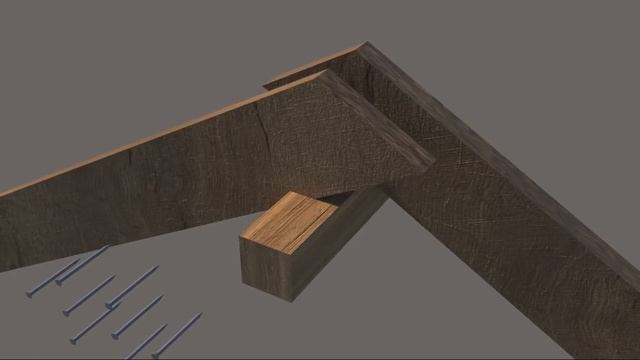 Крепление мауэрлата к стропилам, армопоясу и коньку, способы установки, монтаж крыши своими руками смотреть онлайн