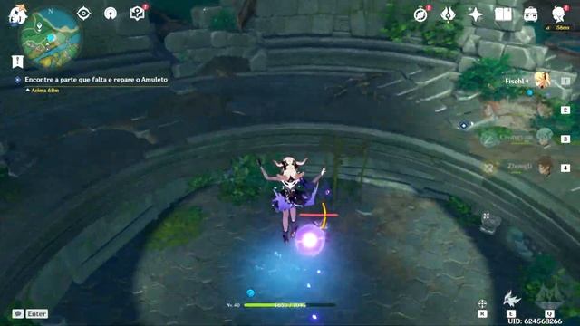 Missão Encontre a Parte Que Falta e Repare o Amuleto - Genshin Impact смотреть онлайн