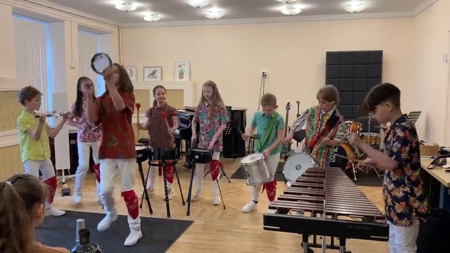 Ансамбль Samba Kids. смотреть онлайн