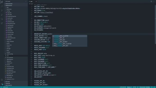 Up and running with Laravel Websockets: Setting up Laravel Websockets (3/5) смотреть онлайн