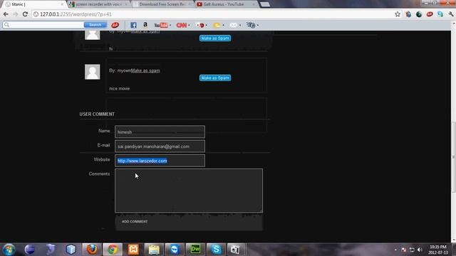 my first wordpress application смотреть онлайн