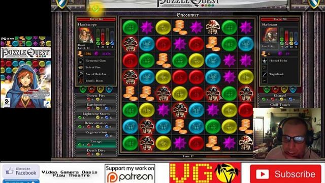 Let's Play: Puzzle Quest Challenge of the Warlords - The Skull of Sartek [BOSS] смотреть онлайн