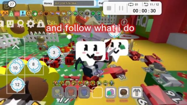 Bee swarm simulator how to MACRO on Mobile #beeswarmsimulator