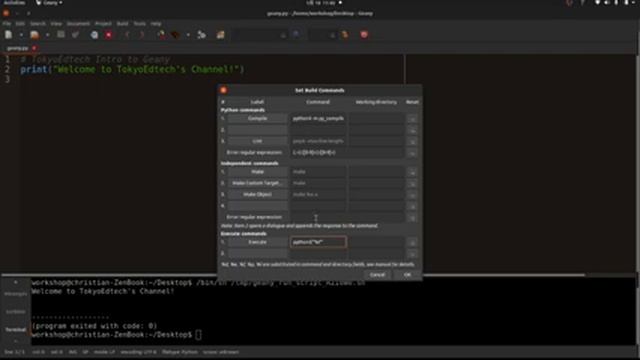 Intro to the Geany IDE смотреть онлайн