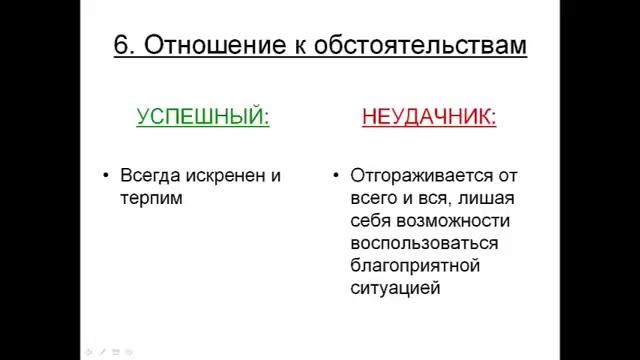 №1. Чем отличаются УСПЕШНЫЕ люди от НЕУДАЧНИКОВ? Урок 1 из 52. смотреть онлайн