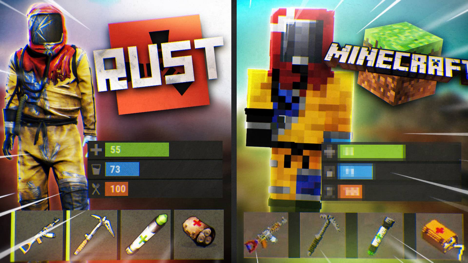 Раст, но это Майнкрафт? Бесплатный Rust/Раст смотреть онлайн