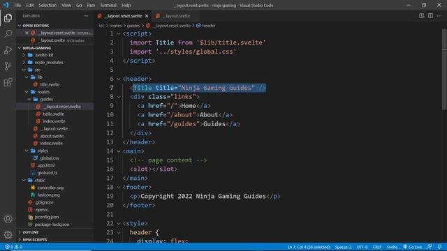 SvelteKit Crash Course Tutorial #7 - Reset Layouts смотреть онлайн