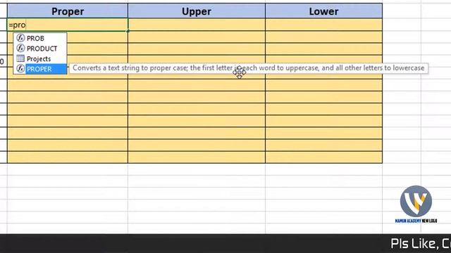 Text Function : How to Use Proper Upper and Lower Function in Excel Bangla смотреть онлайн