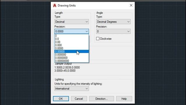 Unit Set-up in AutoCAD || Control the drawing unit format and precision for coordinates and angles смотреть онлайн