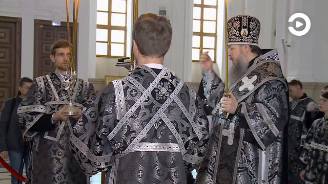 В Спасском кафедральном соборе прошла служба Мариино стояние смотреть онлайн