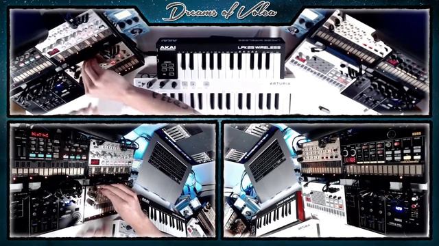 KORG volca Series | LIVE PERFORMANCE | DREAMS OF VOLCA #13 | ARTURIA KEYSTEP | AKAI | ALESIS смотреть онлайн