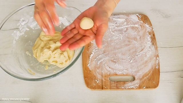 Простое Песочное ПЕЧЕНЬЕ к Чаю!☕ // Simple Shortbread BISCUITS for Tea! смотреть онлайн