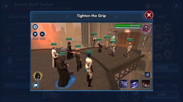 SWGOH: Imperial Academy - GRAND MOFF TARKIN Character Review; Star Wars Galaxy of Heroes смотреть онлайн