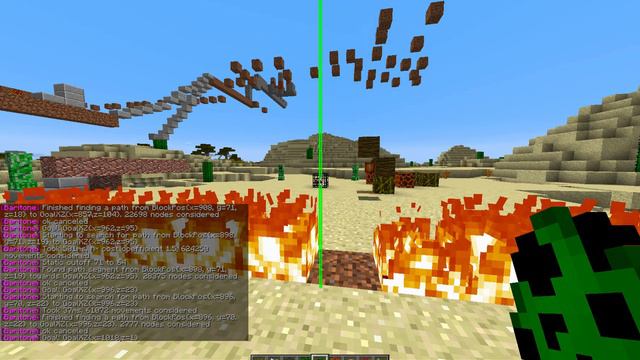 Baritone avoidance of mobs and mob spawners смотреть онлайн