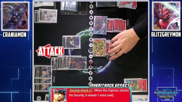 Digimon Card Game : Craniamon (Black) VS BlitzGreymon (Red) смотреть онлайн