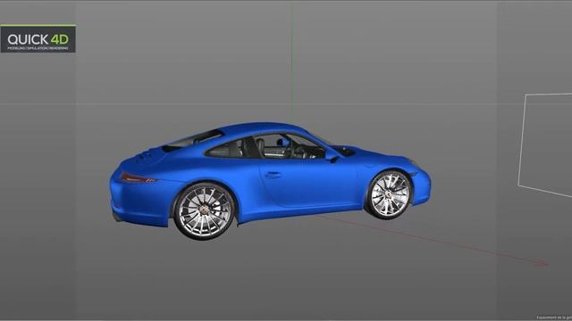 Porsche in 3ds Max Maya Cinema 4D Blender Hard Surface Modeling Car смотреть онлайн