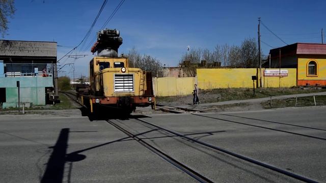Мотовоз в Нижнем Тагиле в районе Выя смотреть онлайн