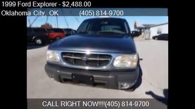 1999 Ford Explorer XLT 4dr 4WD SUV for sale in Oklahoma City смотреть онлайн