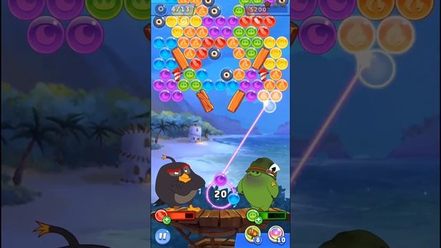 Angry Birds Pop Blast Gameplay Pt 33: Levels 166-170 - A Spiral of Bubbles смотреть онлайн