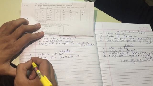 Sem-VI excel Avg & Grade смотреть онлайн